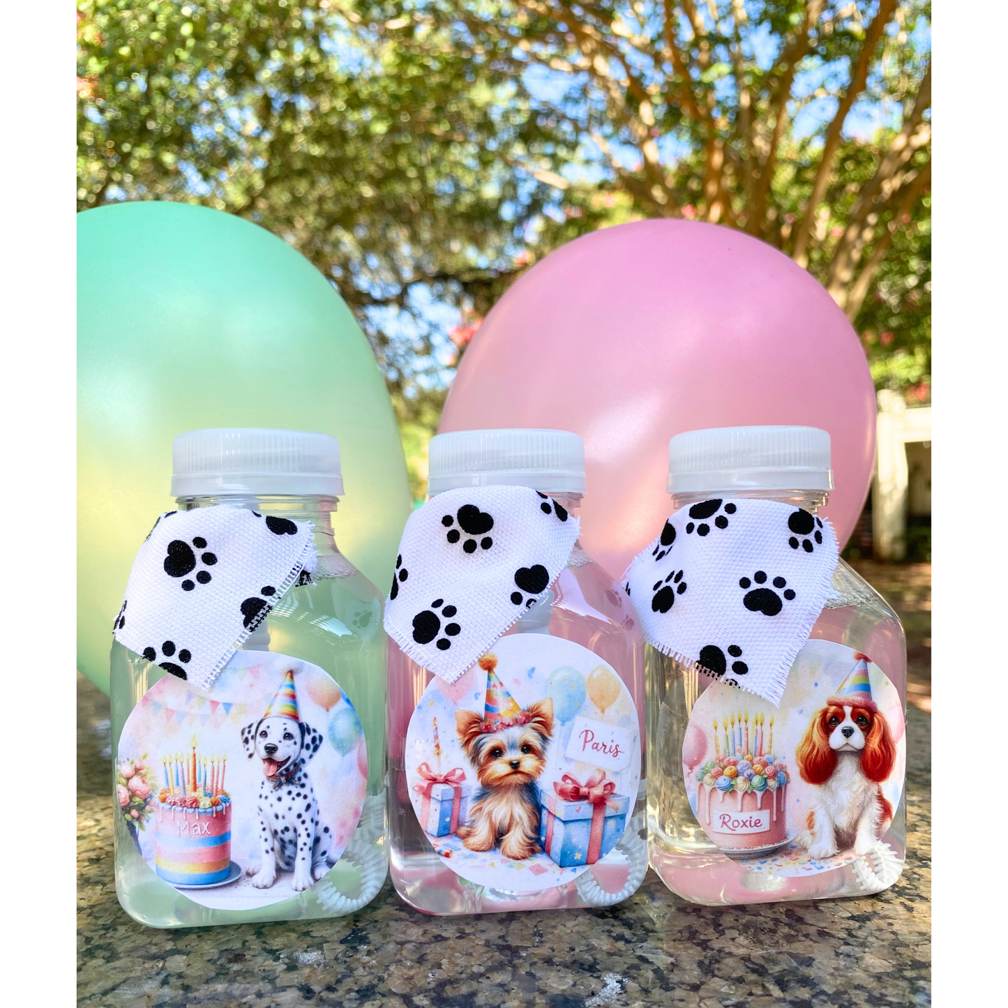 Lickable Dog Bubbles 🐾 Happy Birthday