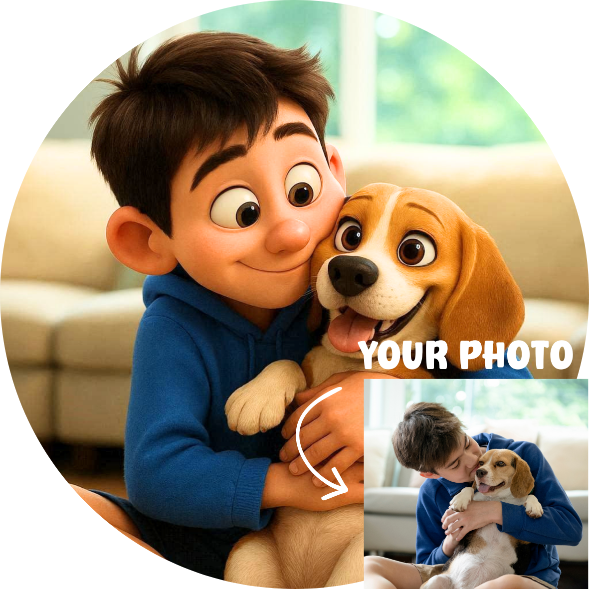 Lickable Dog Bubbles 🐾 Animated