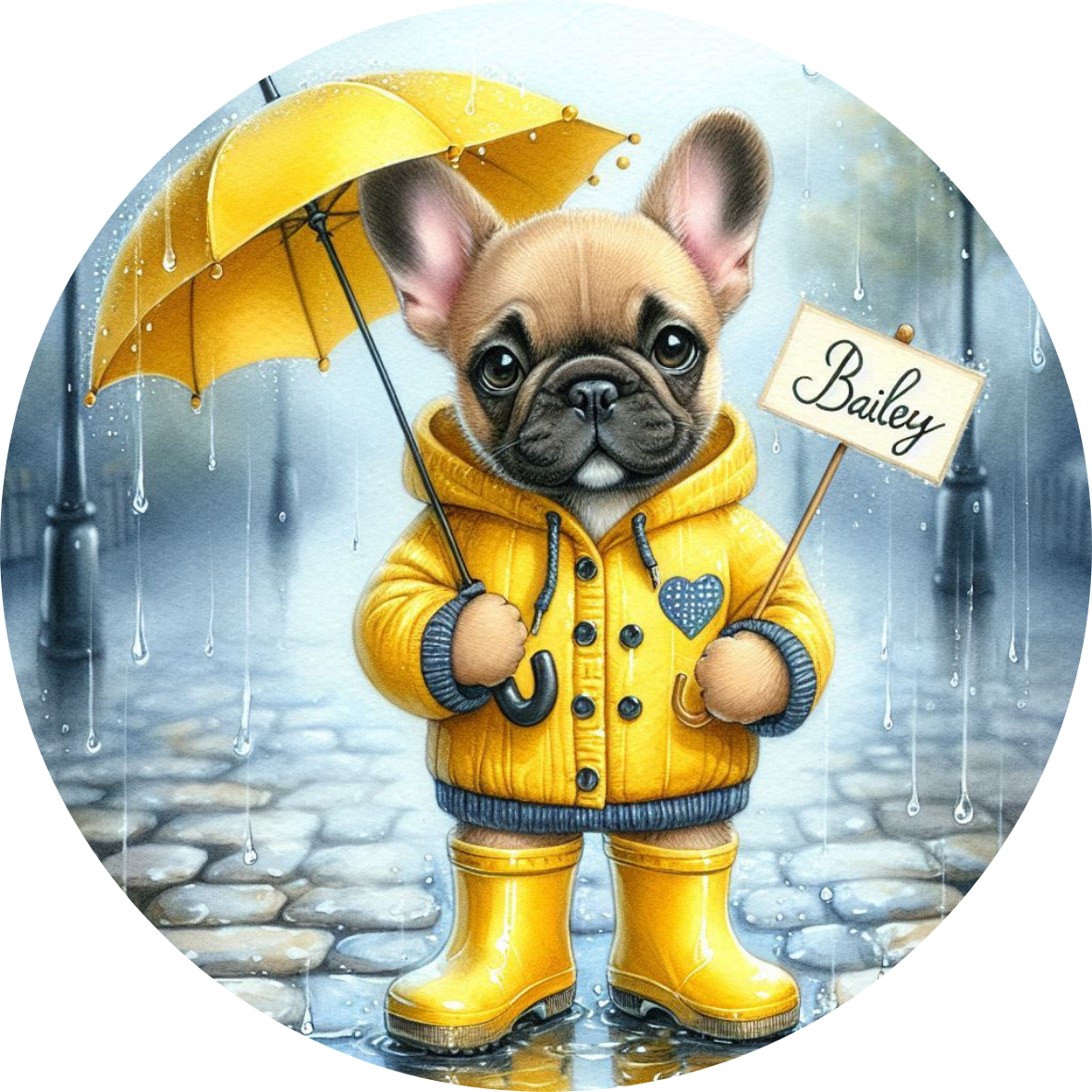 Lickable Dog Bubbles 🐾 Rainy Days
