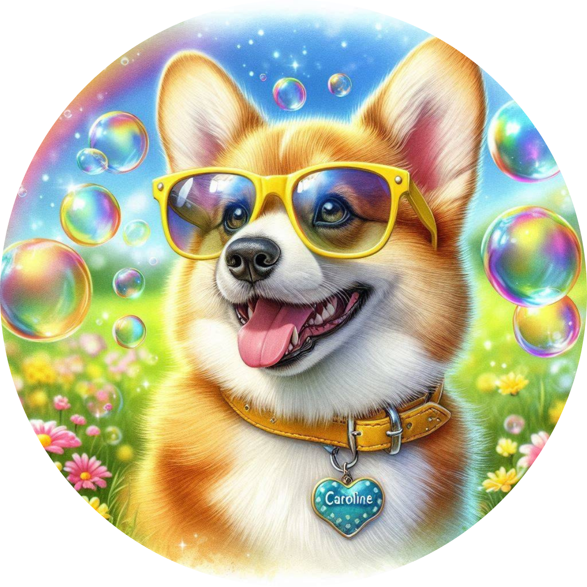 Lickable Dog Bubbles 🐾 Sunny Days